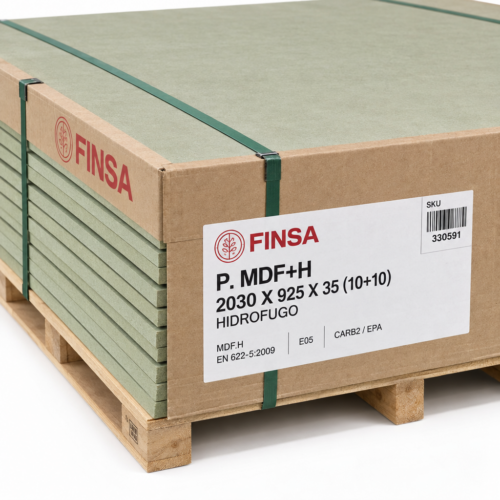 P. MDF+H 2030X925X35 (10+10) HIDROFUGO