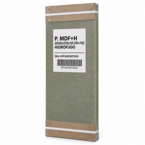 P. MDF+H 2030x725x35 (10+10) HIDROFUGO